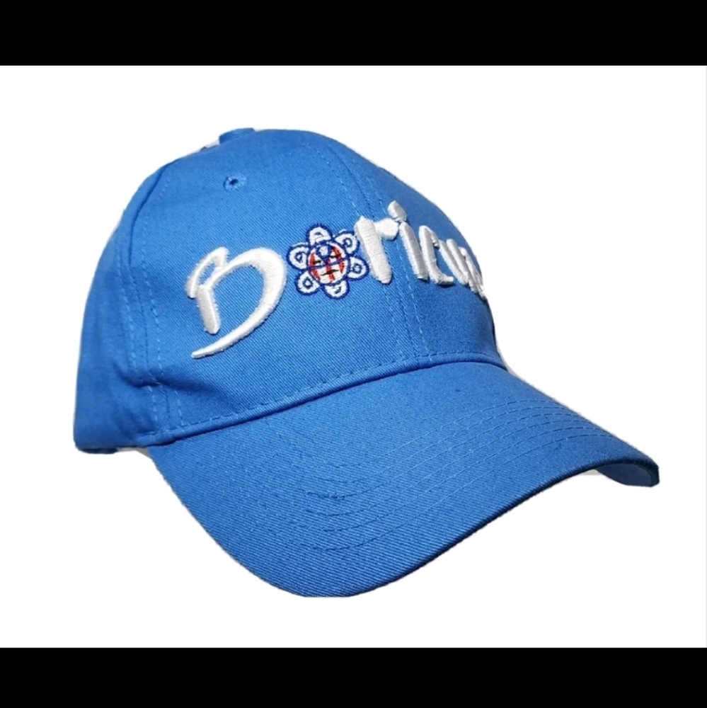BORICUA PUERTO RICO Hat Cap Blue NWT Strapback IT International Trading